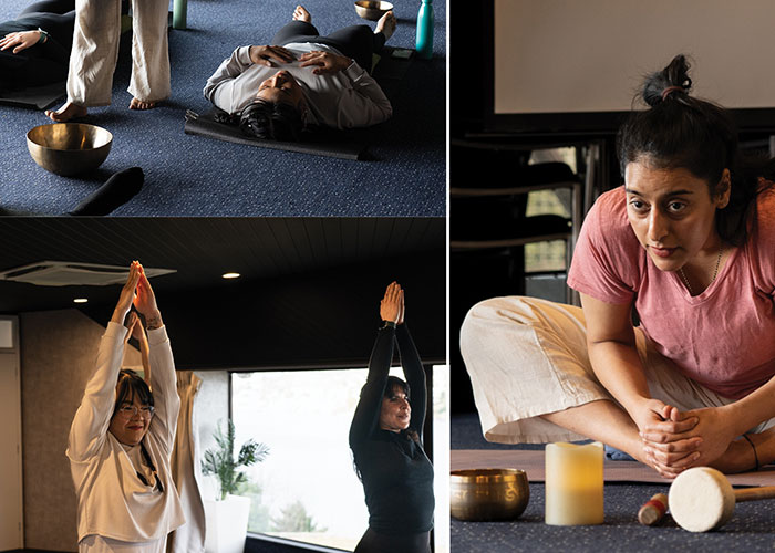 Yoga & Sound Healing Sessions for Our Staff